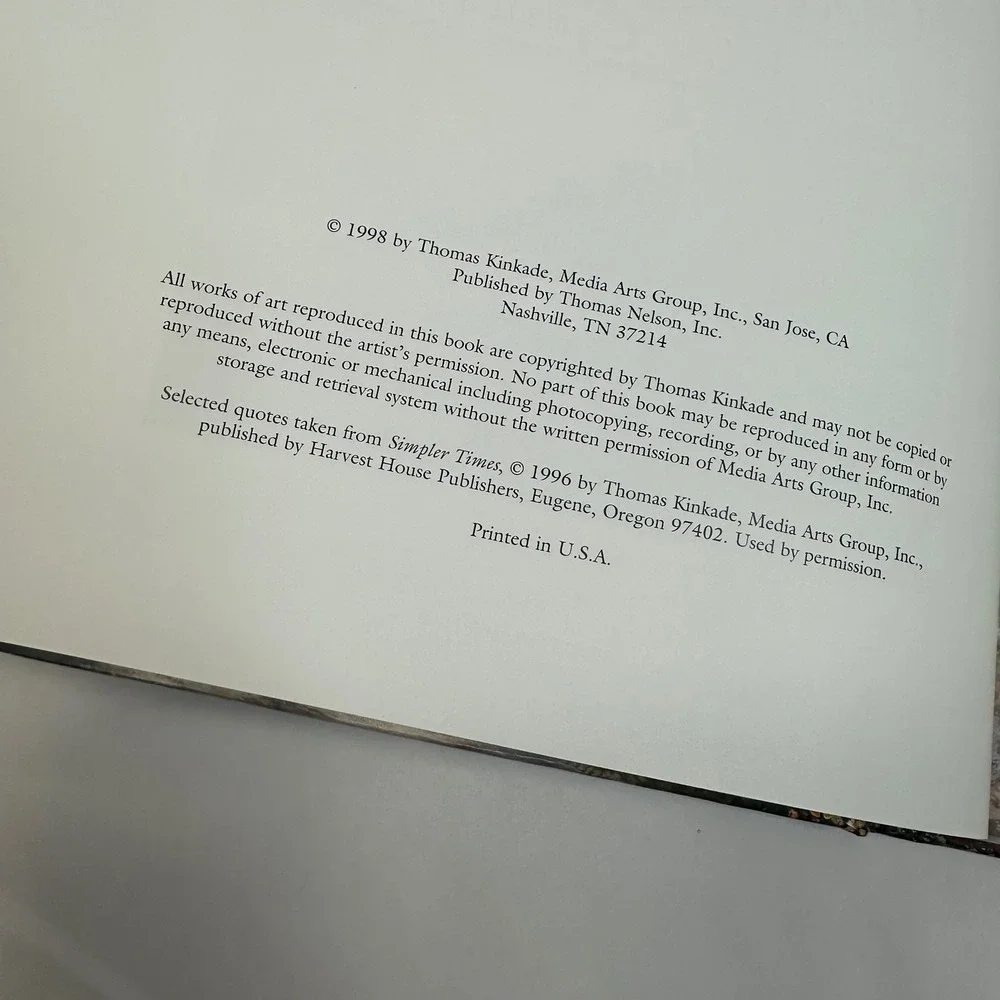 Thomas Kinkade‎ Then and Now Remembering the Generations Family History Journal